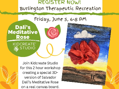 Burlington Therapeutic Rec: Dali's Meditative Rose